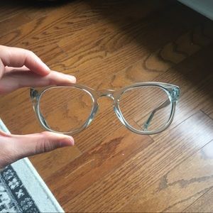Warby Parker Glasses Ormsby Clear Lenses